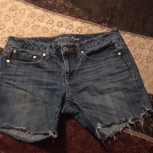 American Eagle blue jean shorts